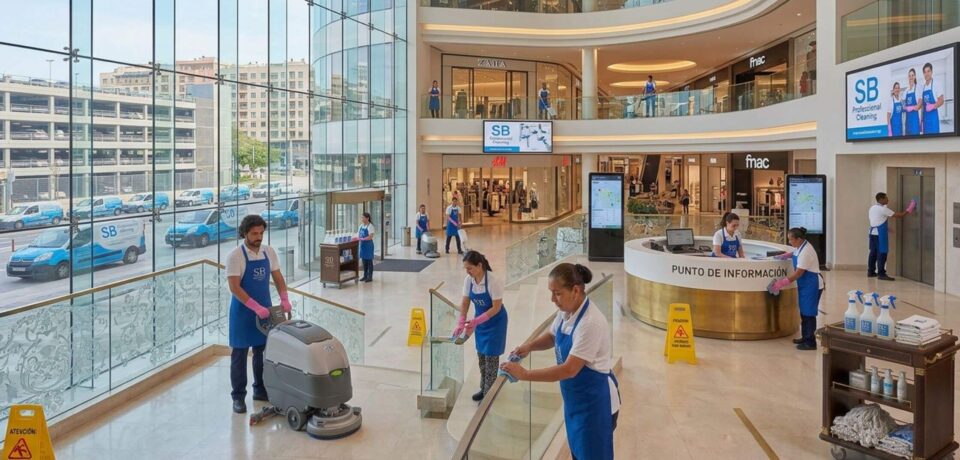 Limpieza de Centros Comerciales