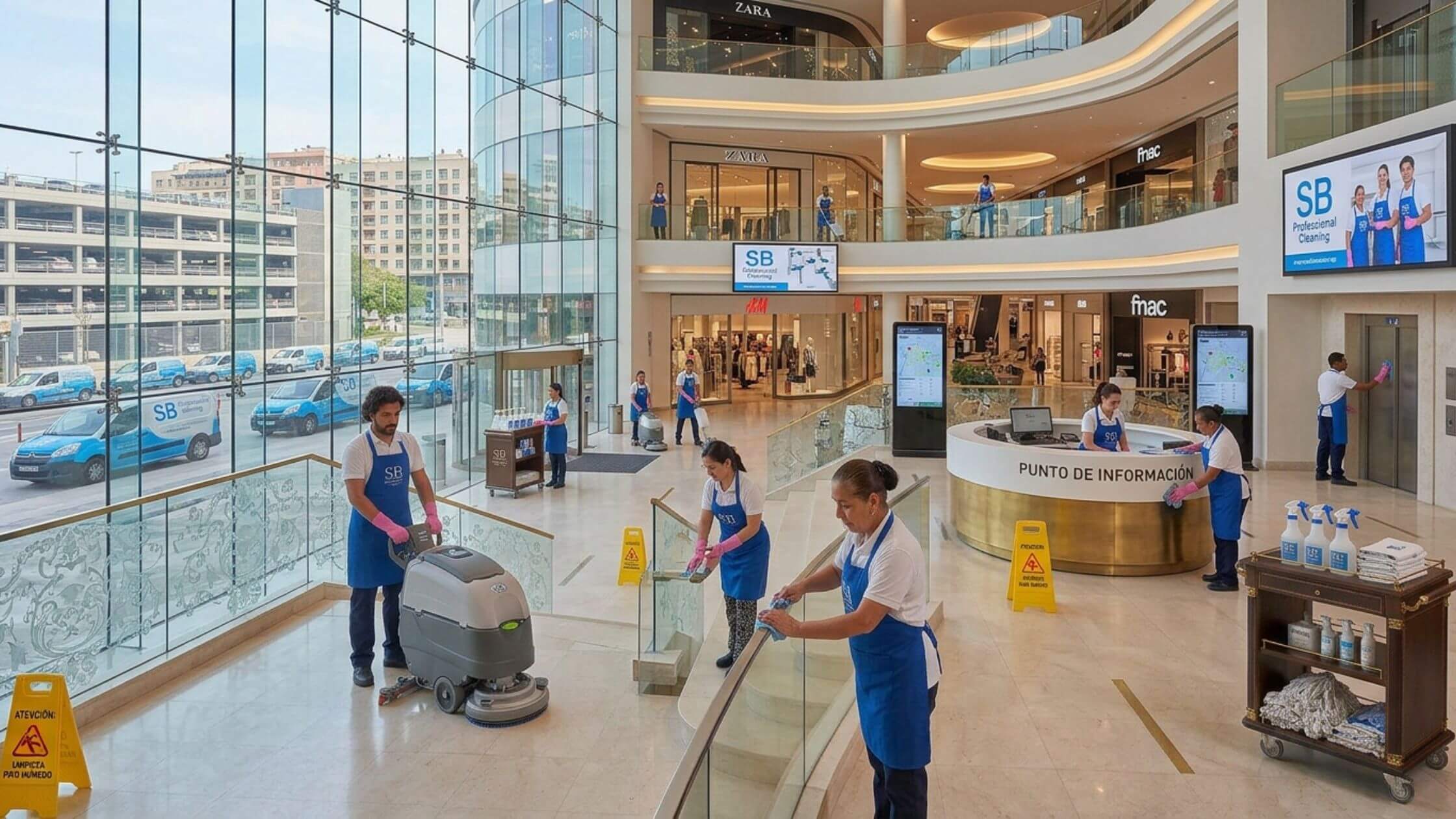 Limpieza de Centros Comerciales