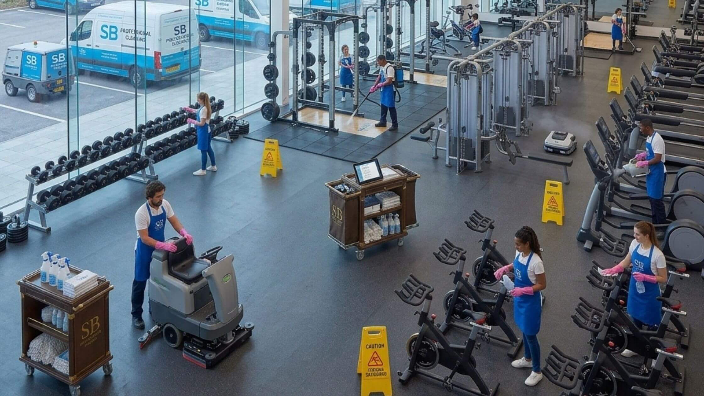 Limpieza de Gimnasios